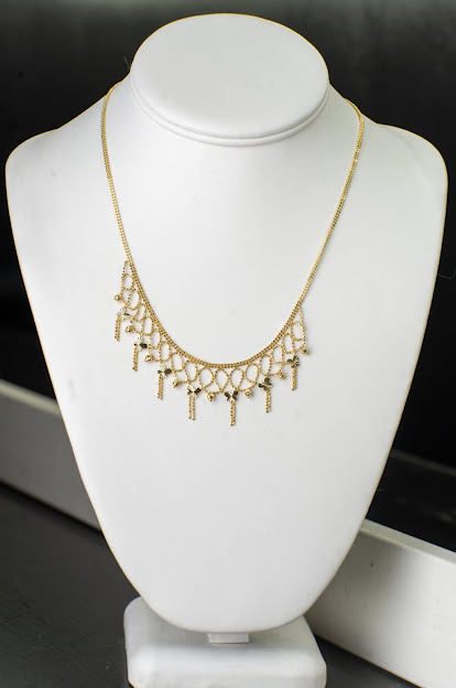 A jeweler's work at the Cornejo Jewelers bench